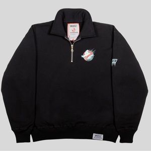 Wuxly x Ghostbusters No Ghost Frozen Mock Neck Sweatshirt